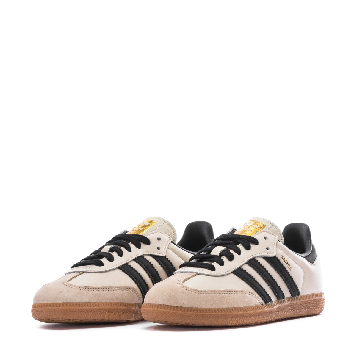 adidas Samba OG Shoes - Women's - White / Sand Strata - 7 adidas Samba OG Shoes - Women's - White / Sand Strata - 7