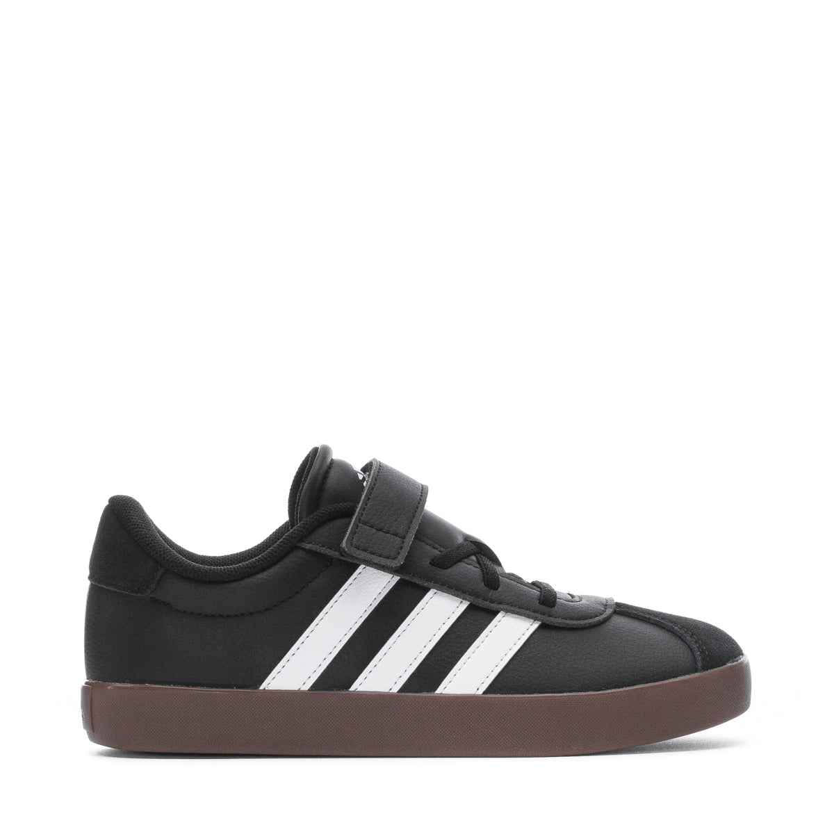 adidas VL Court 3.0 - Kids 12.0 / Black/White/Gum | WSS adidas VL Court 3.0 - Kids 12.0 / Black/White/Gum | WSS