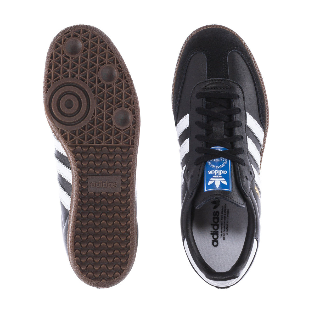 adidas Samba OG Black/White for Kids IE3676 - 4.5 adidas Samba OG Black/White for Kids IE3676 - 4.5