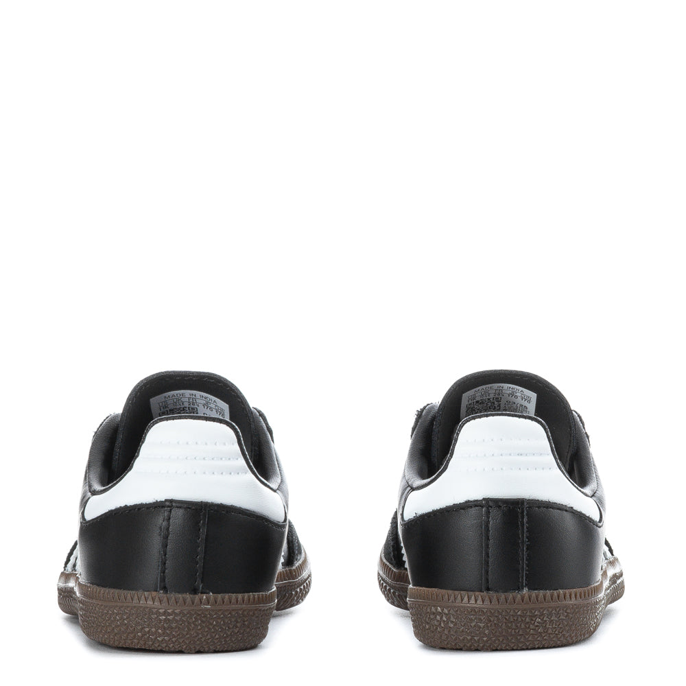 adidas Kids' Preschool Samba OG Shoes, Size 3, Black/White/Gum adidas Kids' Preschool Samba OG Shoes, Size 3, Black/White/Gum
