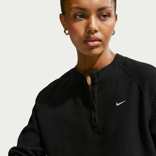 Chill Knit Waffle LS Top - Womens