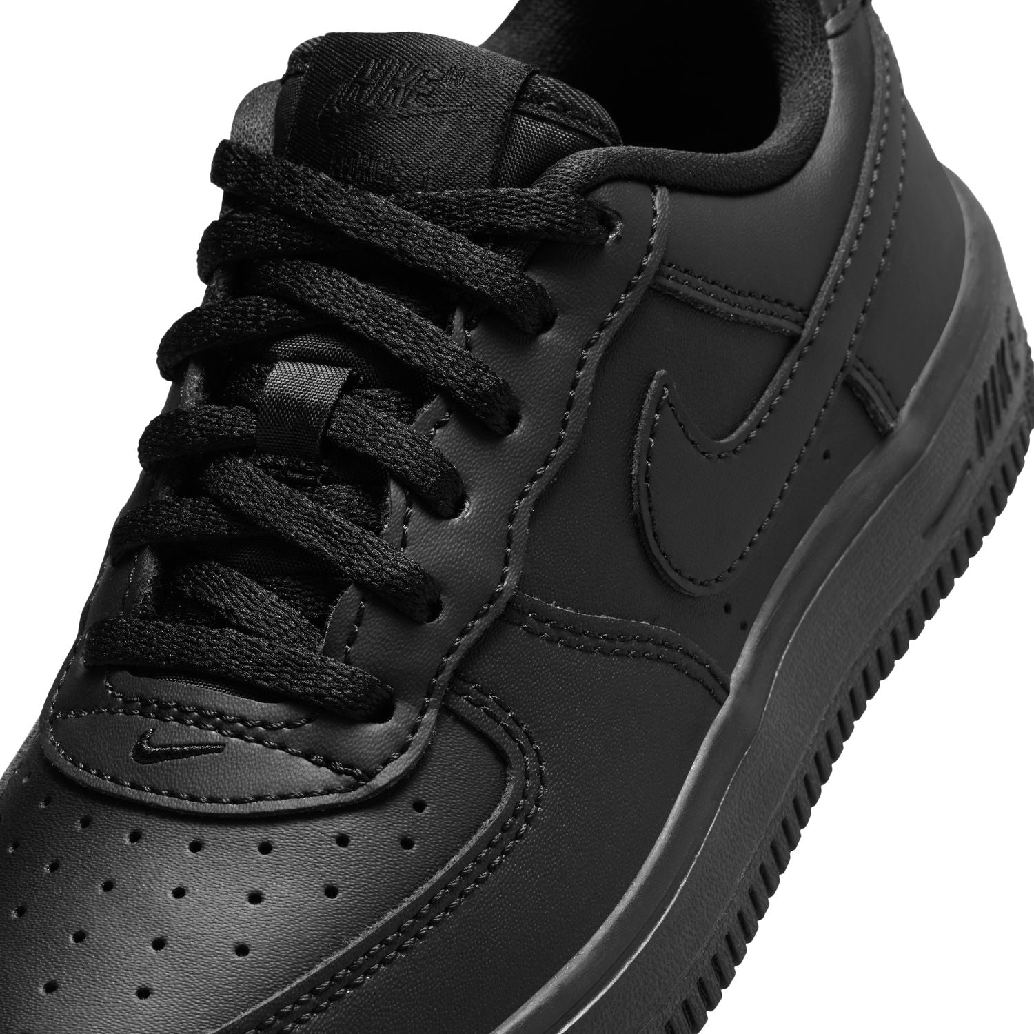 Nike Force 1 Low 'Black' Little Kids' Shoes