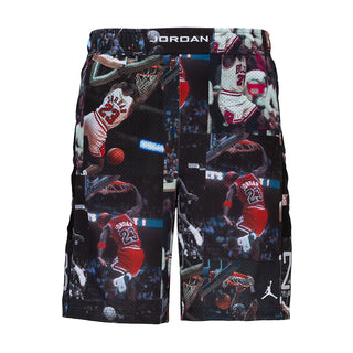 MJ AOP Mesh Shorts