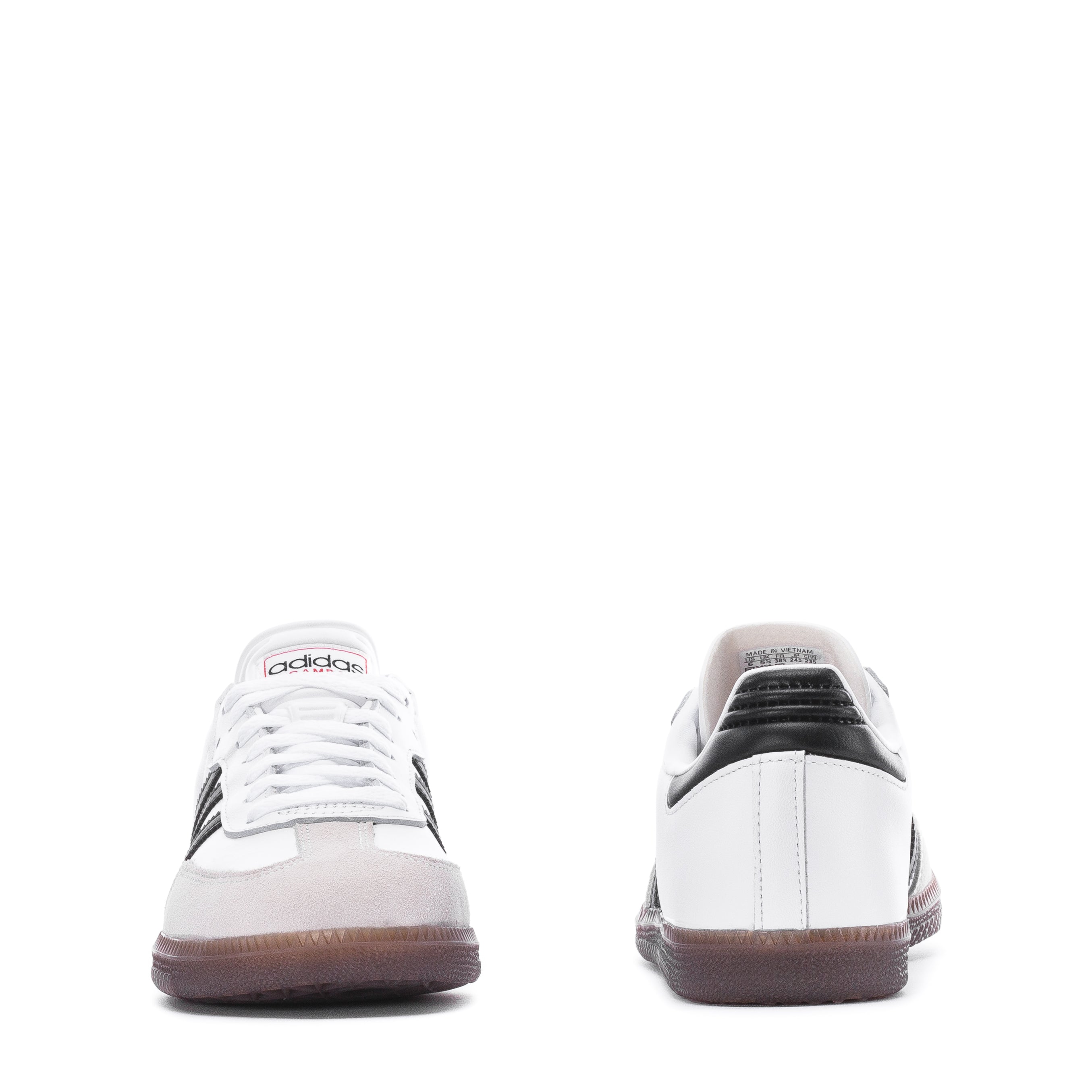 adidas Youth Samba Soccer Shoes - White / 4 adidas Youth Samba Soccer Shoes - White / 4