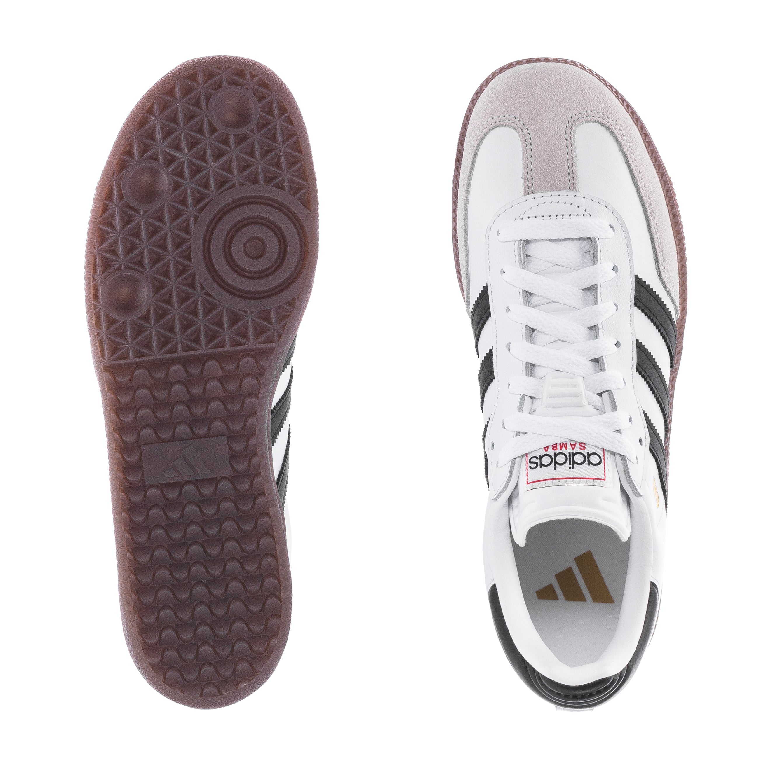 adidas Youth Samba Soccer Shoes - White / 4 adidas Youth Samba Soccer Shoes - White / 4