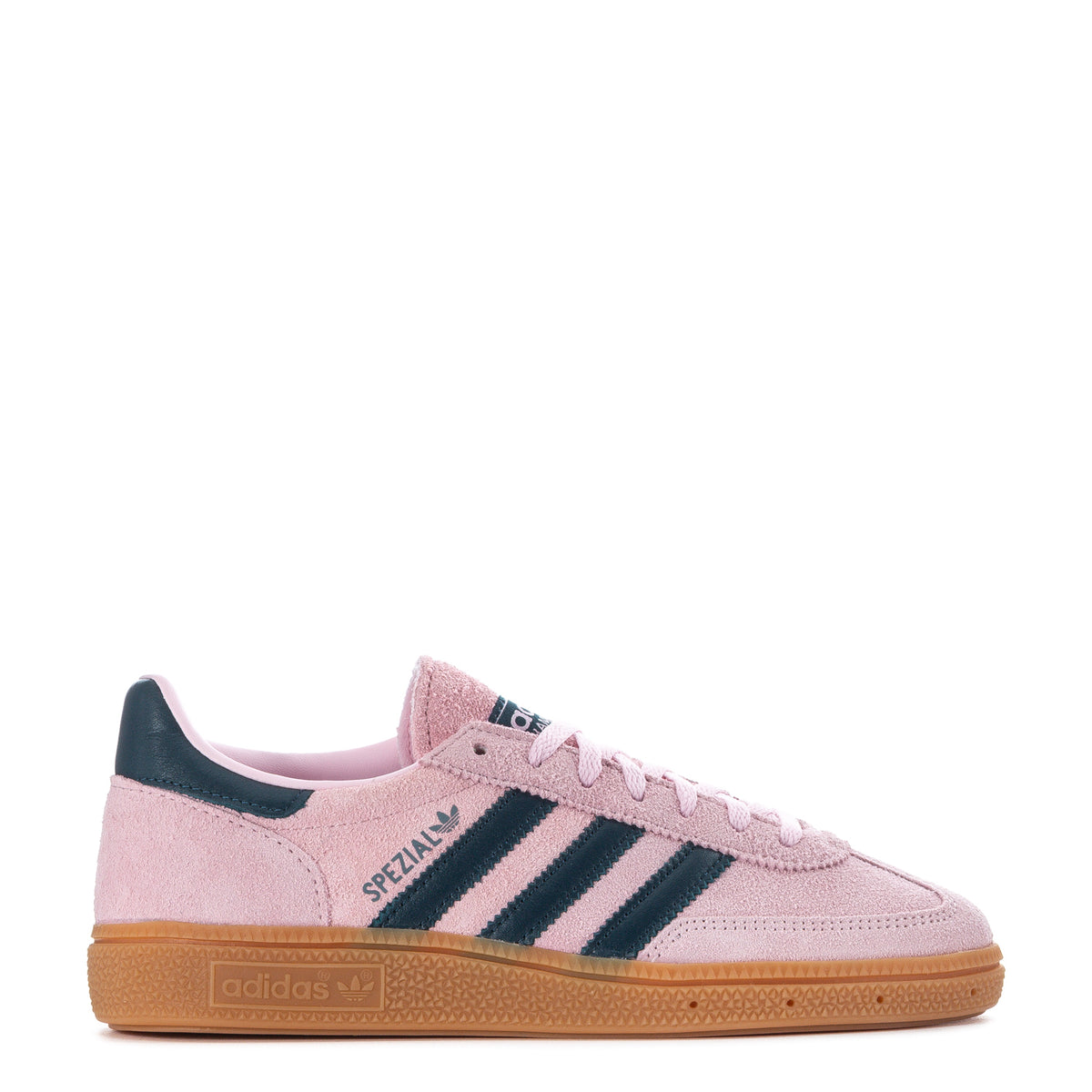 adidas Handball Spezial Shoes - Women's - Clear Pink / Arctic Night / Gum