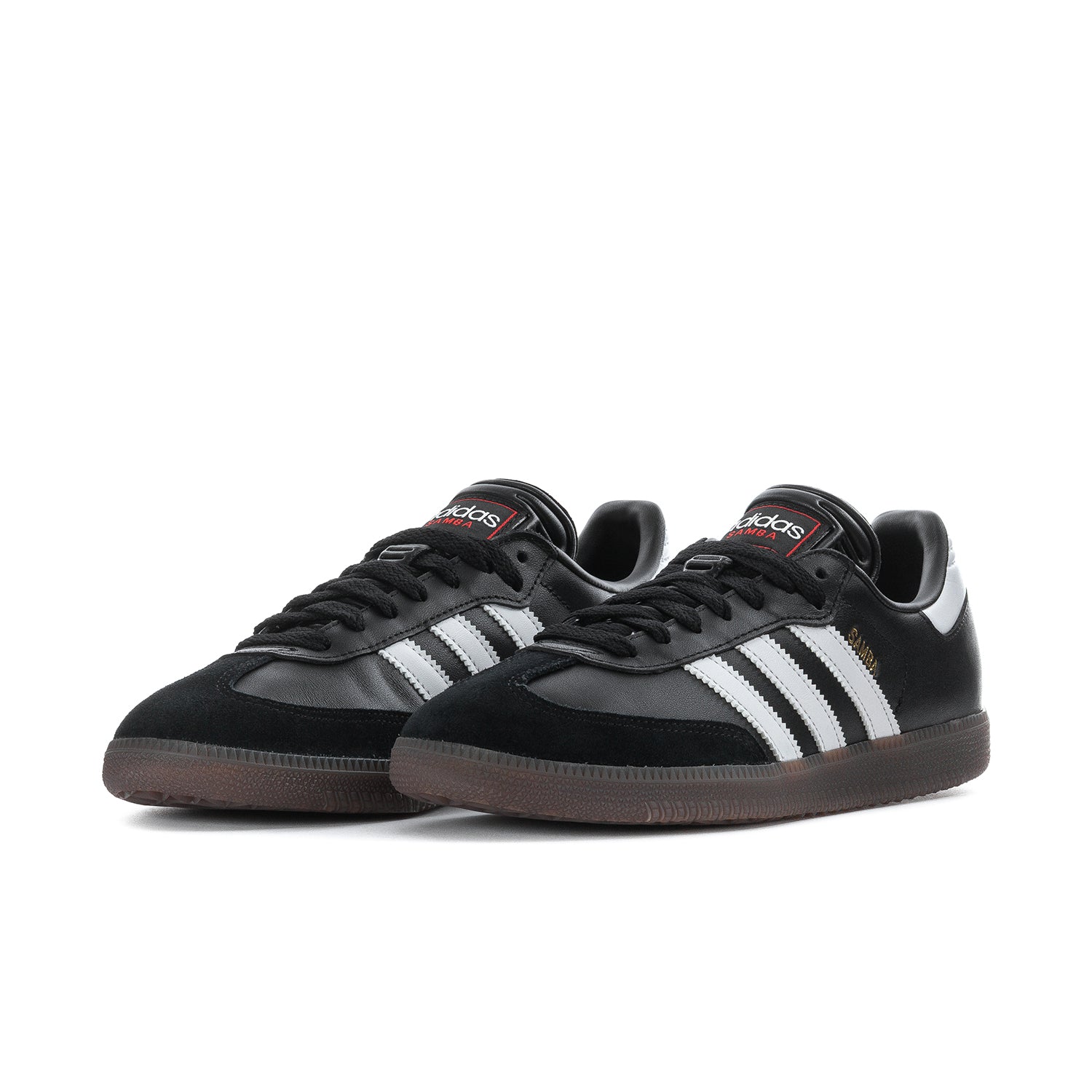 adidas Samba Indoor Shoes, Black/White/Red / 7.5 adidas Samba Indoor Shoes, Black/White/Red / 7.5