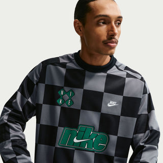 Checkered Goalie Top -Mens