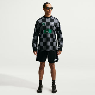 Checkered Goalie Top -Mens