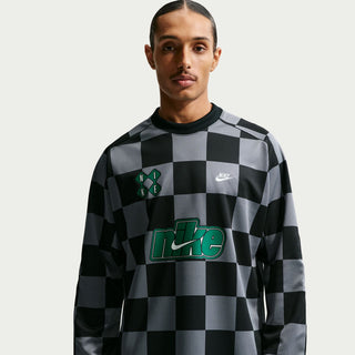 Checkered Goalie Top -Mens