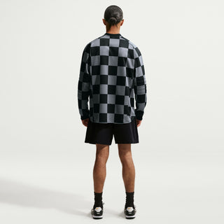 Checkered Goalie Top -Mens