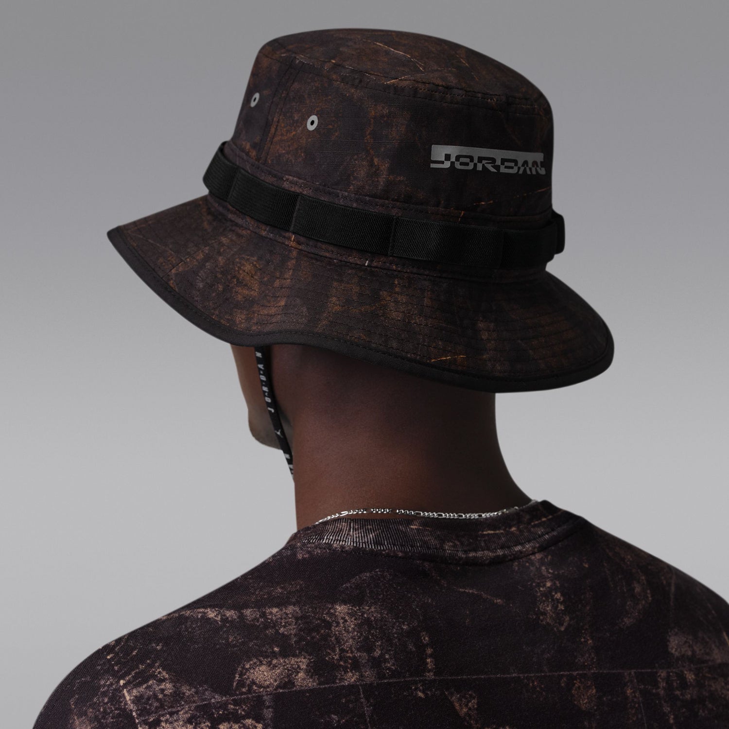 Jordan Jordan Apex Utility AOP Hike Mike Bucket | Brown/Olive
