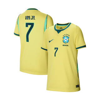Brazil 26/27 Vini Jr. #7 Stadium Home Jersey - Youth