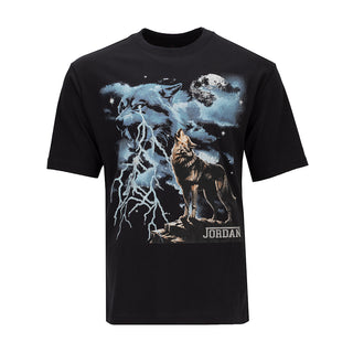 Jordan Graphic Wolf Tee -Mens