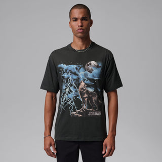 Jordan Graphic Wolf Tee -Mens