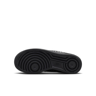 Kids' Air Force 1 sneaker outsole with textured tread for grip