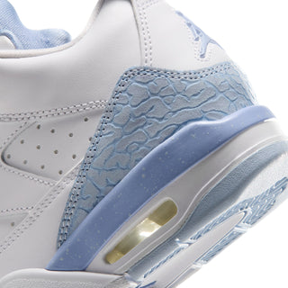 Close-up of pale blue textured heel panel and visible air unit on Son Of Mars sneaker