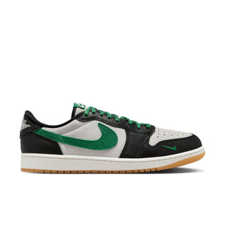 Retro 1 Low OG Phantom and Pine Green - Mens - Main view