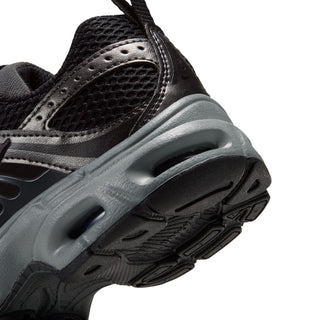 Nike Air Max Moto 2K kids' sneaker close-up of heel cushioning and outsole