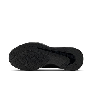 Black rubber outsole with tread pattern and Air Max branding near the heel