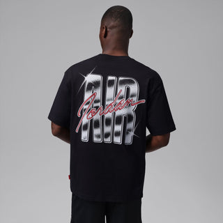 Brooklyn Metallic Logo Crew - Mens