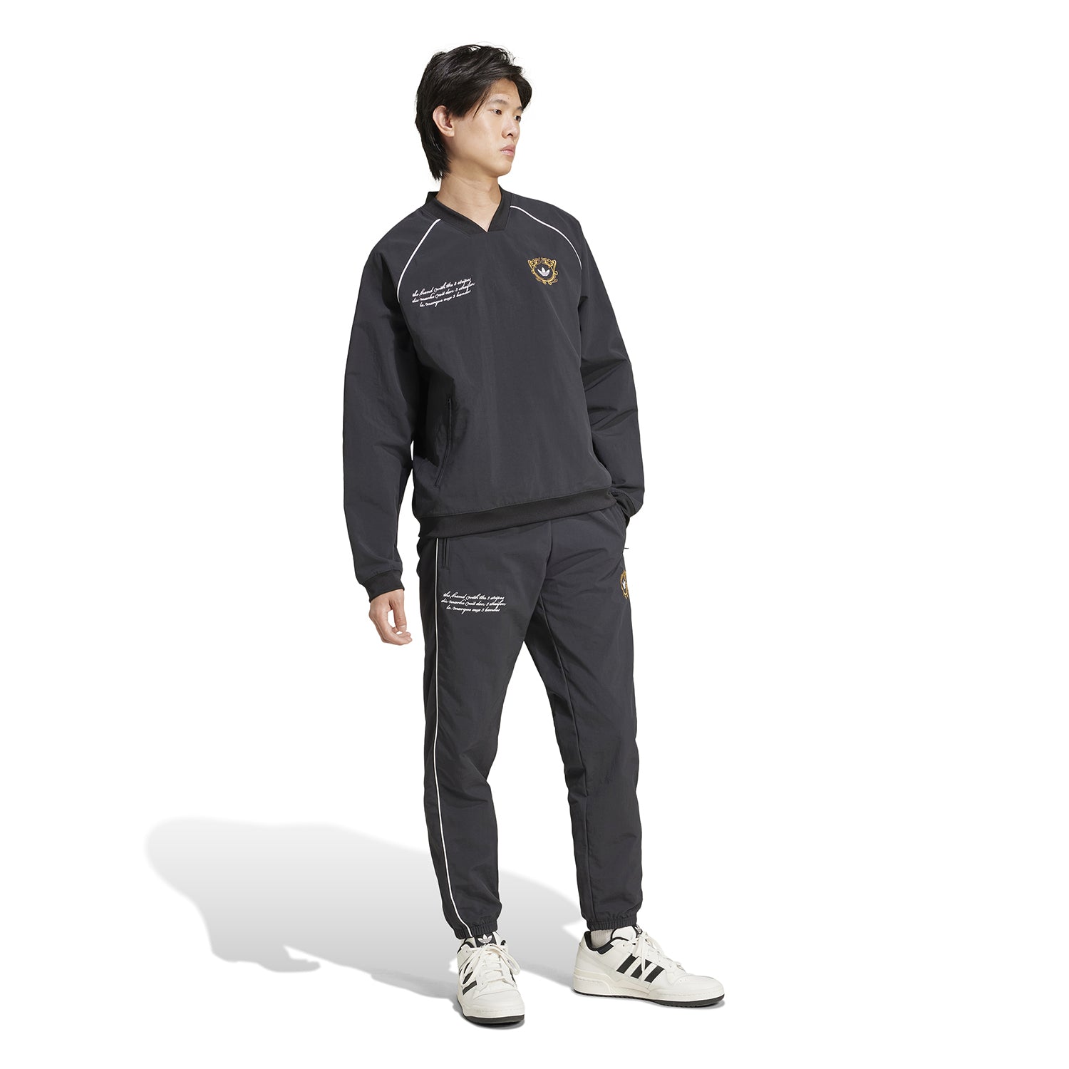 Varsity Pull Over Woven Jacket - Mens – ShopWSS