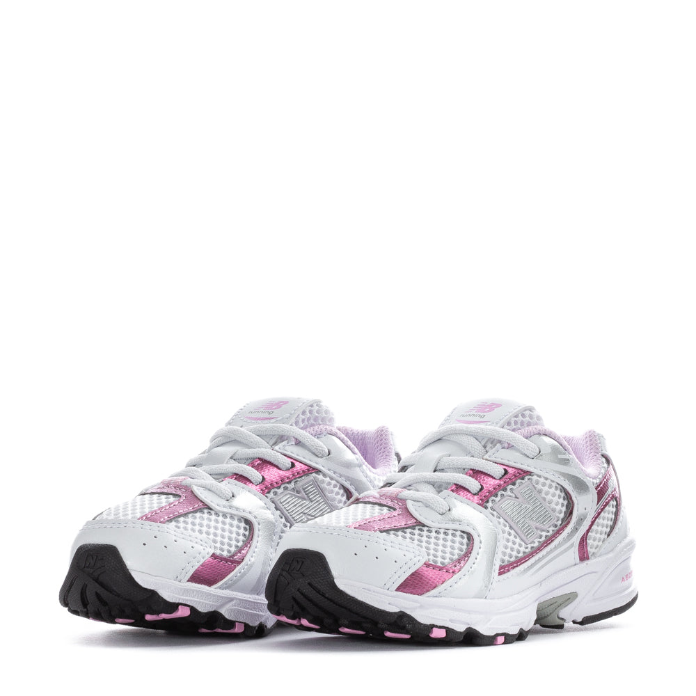 New Balance 530 Toddler Shoes Size White/Pink Sugar ShopWSS