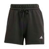 Essentials 3 Stripes Cotton Shorts - Womens