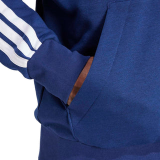 Essentials 3 Stripes Fleece FZ Hoody -Mens