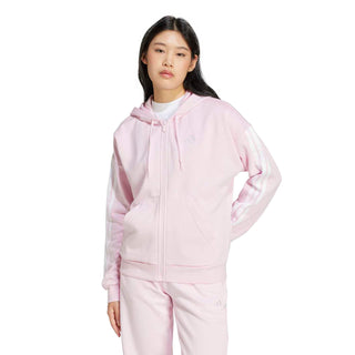 Essentials 3-Stripe FZ Hoody - Womens