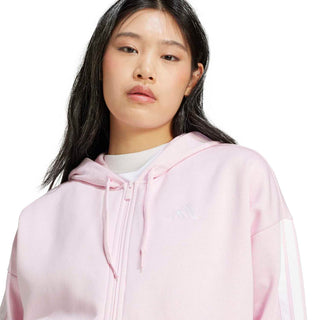 Essentials 3-Stripe FZ Hoody - Womens