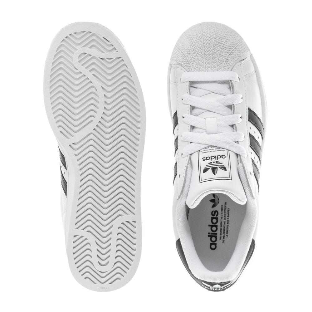 adidas Women's Superstar II Shoes, Size 5.5, White/Black/White adidas Women's Superstar II Shoes, Size 5.5, White/Black/White