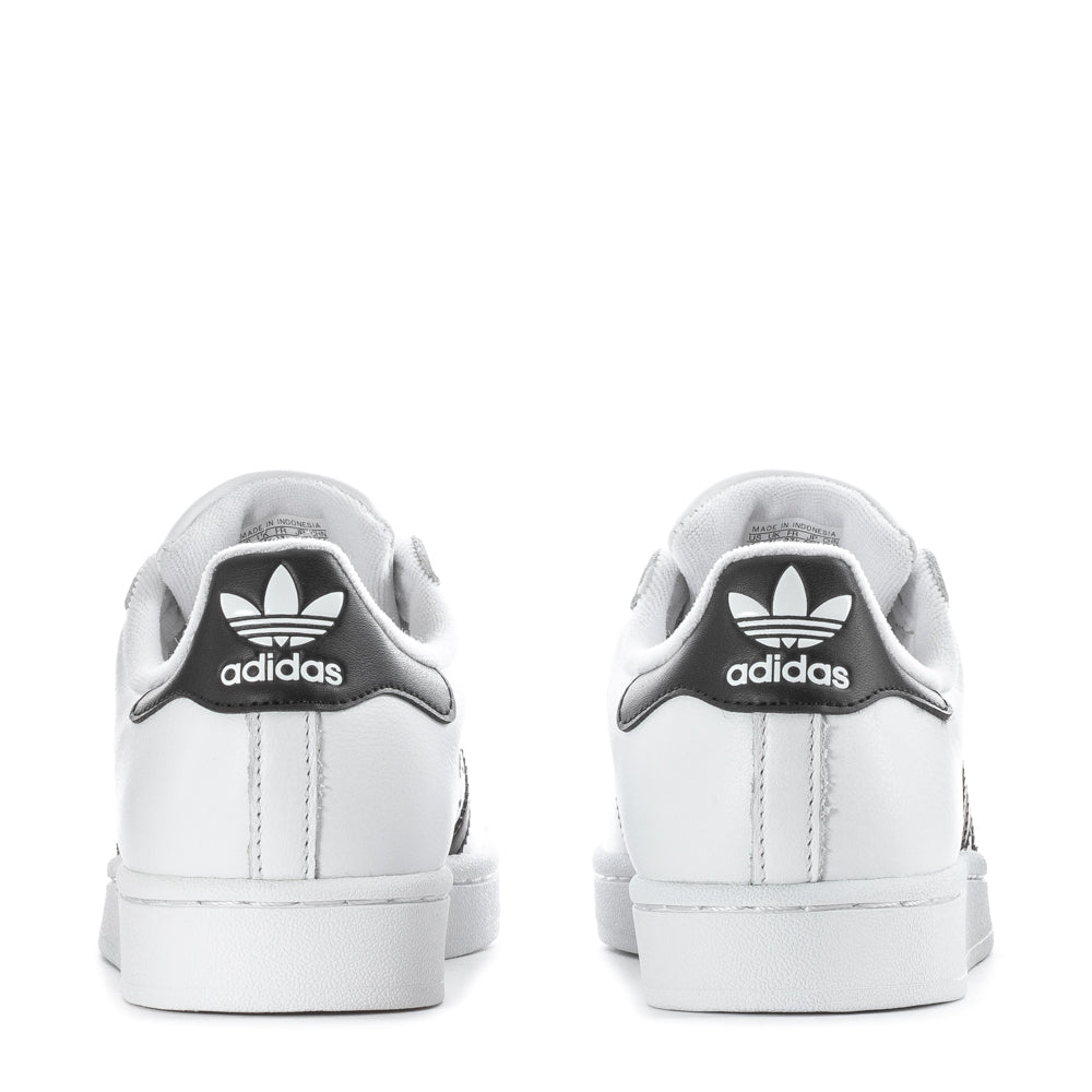 adidas Women's Superstar II Shoes, Size 5.5, White/Black/White adidas Women's Superstar II Shoes, Size 5.5, White/Black/White