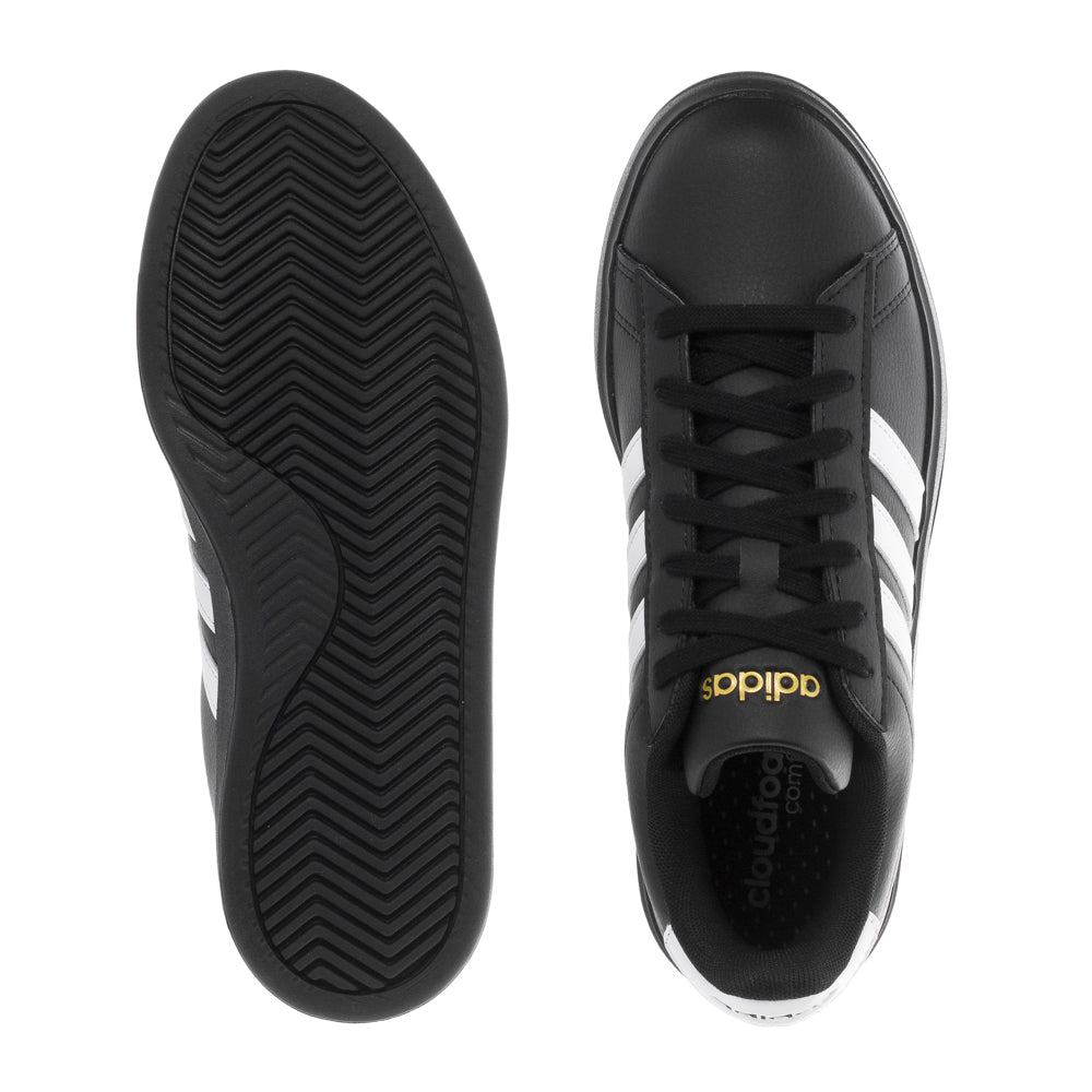 adidas Women's Grand Court 2.0 Sneakers | Black/White | Size 8 adidas Women's Grand Court 2.0 Sneakers | Black/White | Size 8