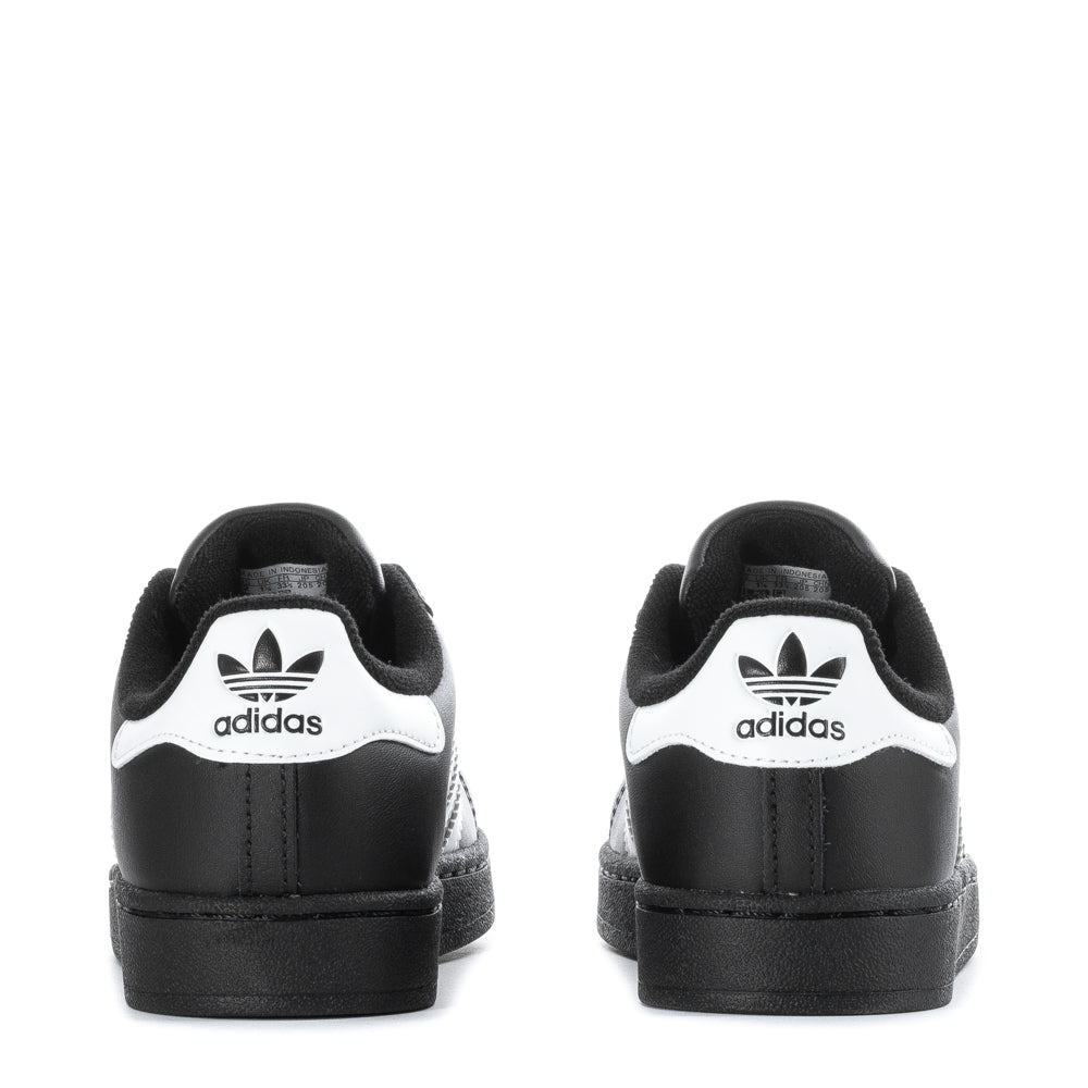 adidas Kids' Preschool Superstar II Shoes, Size 1, Black/White adidas Kids' Preschool Superstar II Shoes, Size 1, Black/White