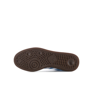 Brown rubber outsole with adidas-style tread pattern for youth sneakers
