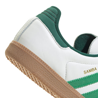 Adidas Samba OG | Men's | White/Green/Collegiate Green | ShopWSS Adidas Samba OG | Men's | White/Green/Collegiate Green | ShopWSS