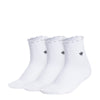 3 Pack Medium Originals Ruffle Quarter