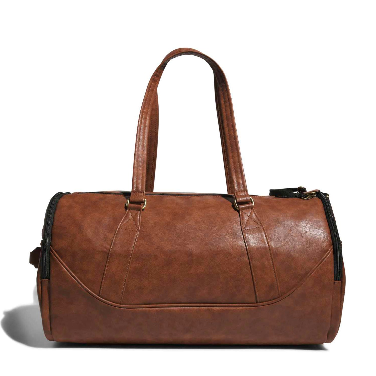 Adidas Airliner Duffel | Brown/Light Antique Bronze | ShopWSS