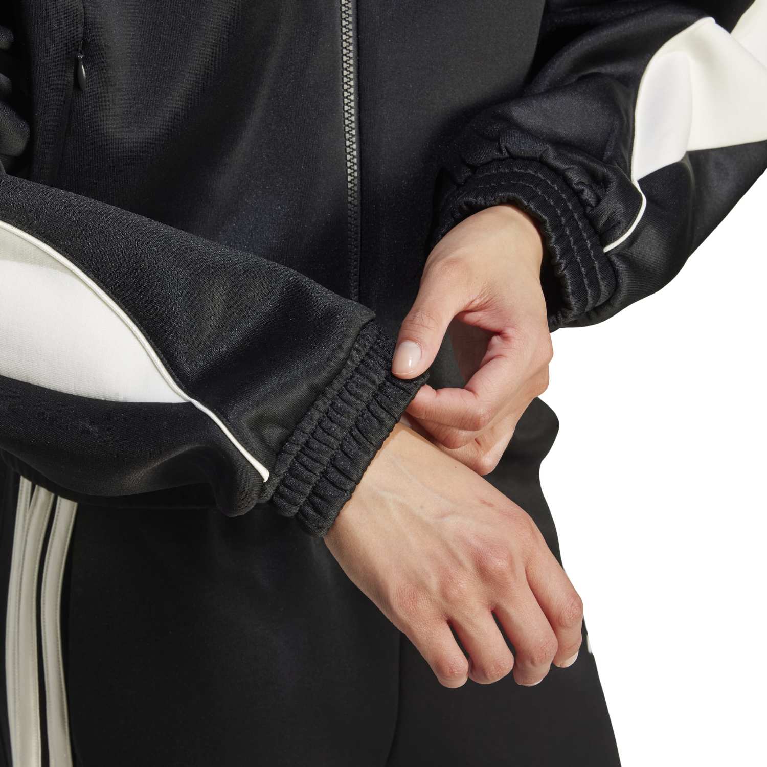Adidas Stadium Tracktop | Women's | Black/Off White | ShopWSS
