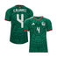 Mexico 26/27 E. Alvarez #4 Replica Home Jersey - Mens