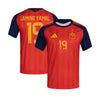 Spain 26/27 Lamine Yamal #19 Replica Home Jersey - Mens