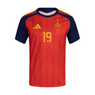 Spain 26/27 Lamine Yamal #19 Replica Home Jersey - Mens