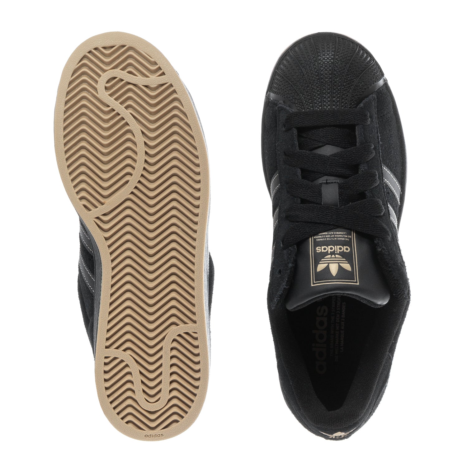 Adidas Superstar II | Youth | Black/Black/Black | ShopWSS Adidas Superstar II | Youth | Black/Black/Black | ShopWSS