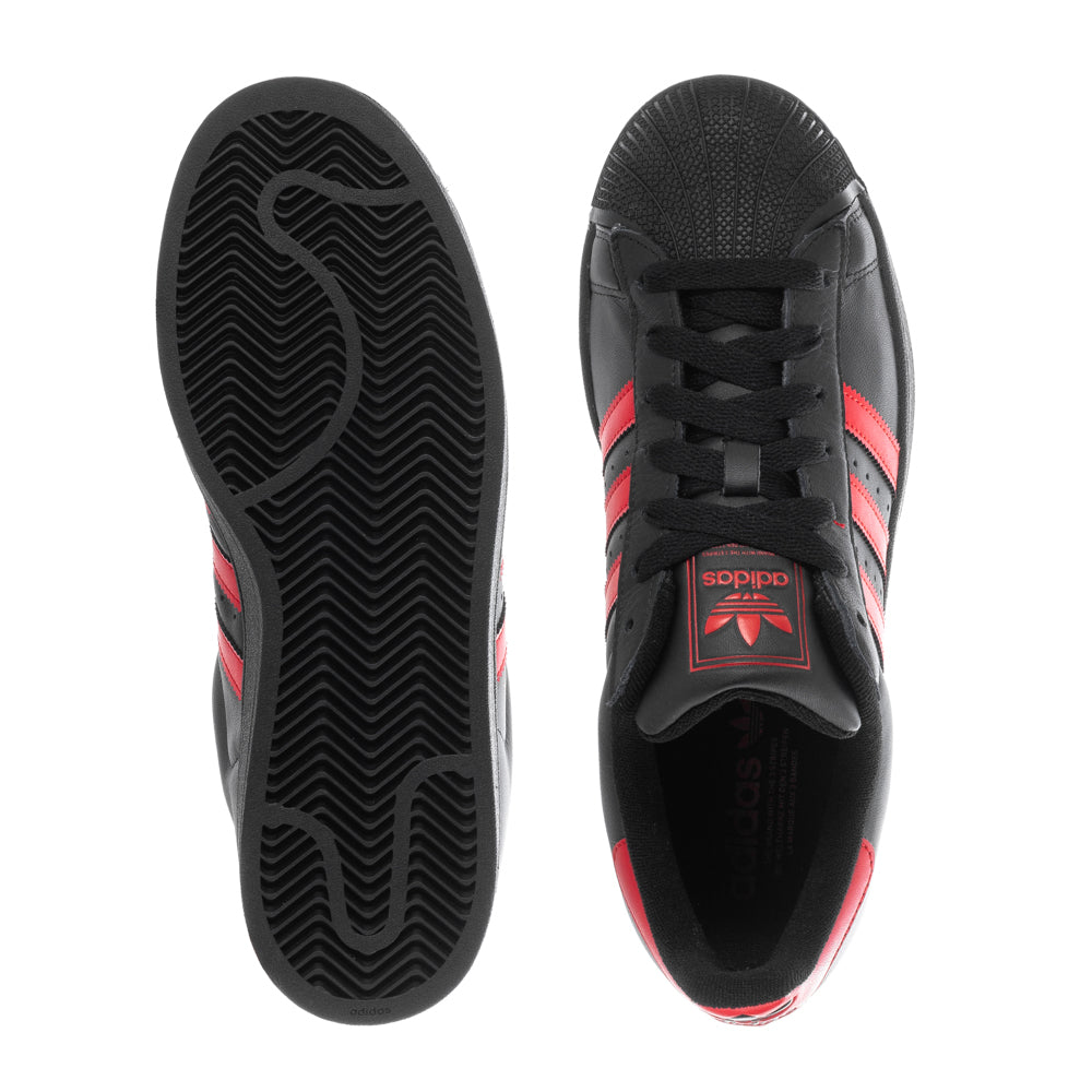 Adidas Superstar II | Men's | Black/Better Scarlet/Black | ShopWSS Adidas Superstar II | Men's | Black/Better Scarlet/Black | ShopWSS