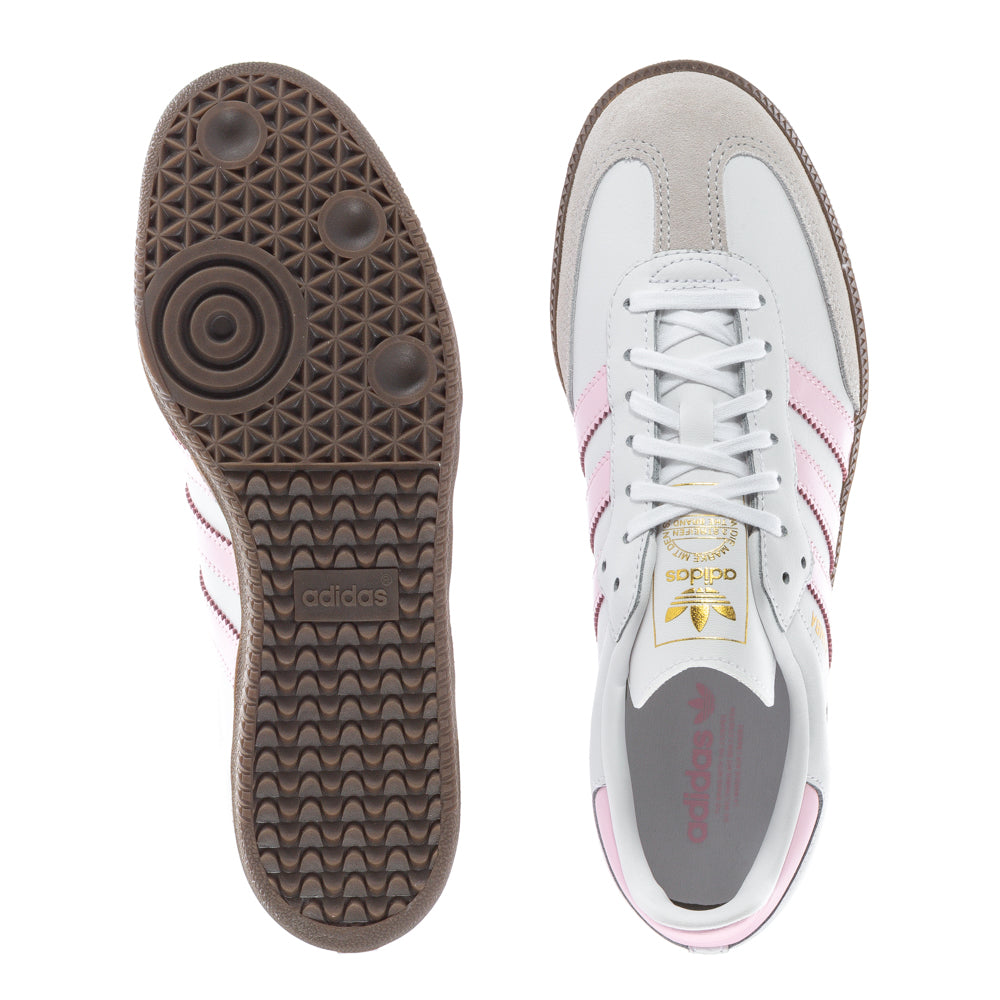 Adidas Samba OG | Youth | White/Pink Patent | ShopWSS Adidas Samba OG | Youth | White/Pink Patent | ShopWSS