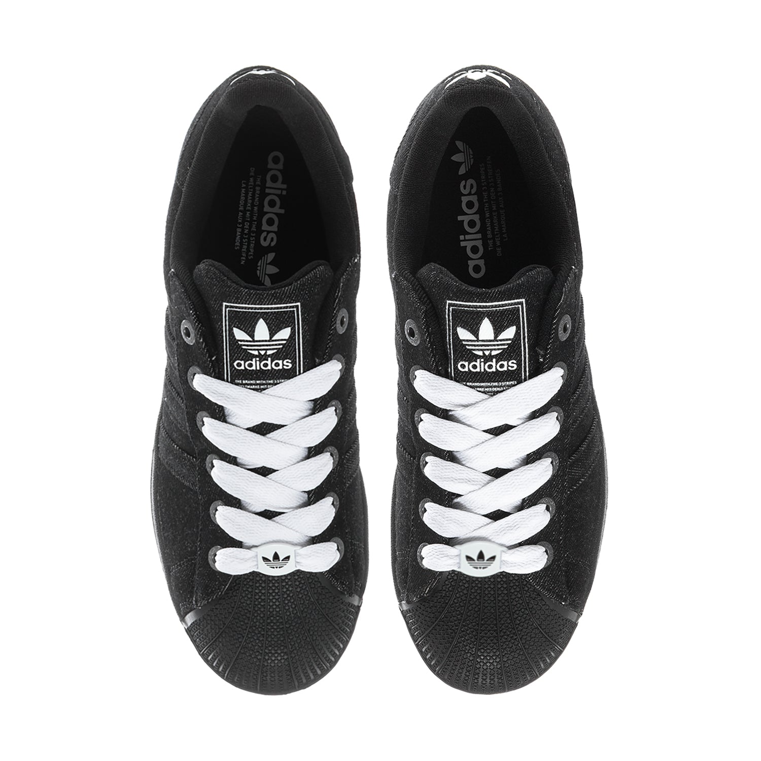 Adidas Superstar II | Men's | (Denim) Black/Black/White | ShopWSS Adidas Superstar II | Men's | (Denim) Black/Black/White | ShopWSS
