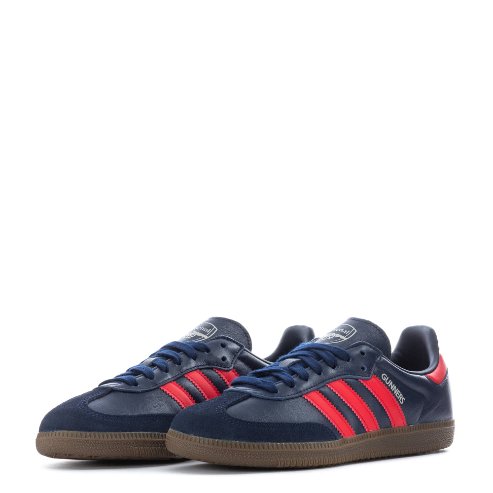 Adidas Samba Classic | Men's | (Arsenal) Night Indigo/Pure Ruby/Gum | ShopWSS Adidas Samba Classic | Men's | (Arsenal) Night Indigo/Pure Ruby/Gum | ShopWSS