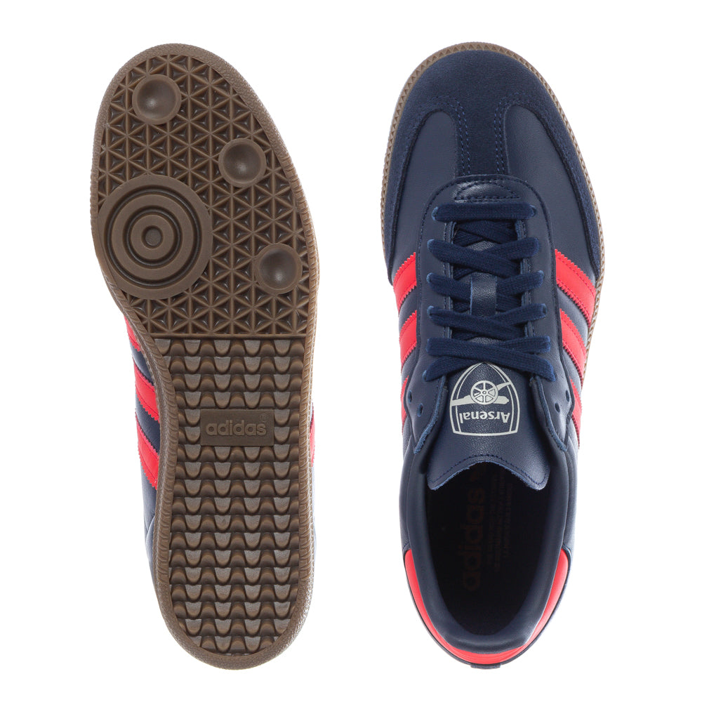 Adidas Samba Classic | Men's | (Arsenal) Night Indigo/Pure Ruby/Gum | ShopWSS Adidas Samba Classic | Men's | (Arsenal) Night Indigo/Pure Ruby/Gum | ShopWSS