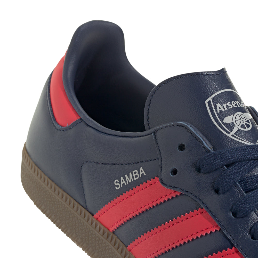 Adidas Samba Classic | Men's | (Arsenal) Night Indigo/Pure Ruby/Gum | ShopWSS Adidas Samba Classic | Men's | (Arsenal) Night Indigo/Pure Ruby/Gum | ShopWSS